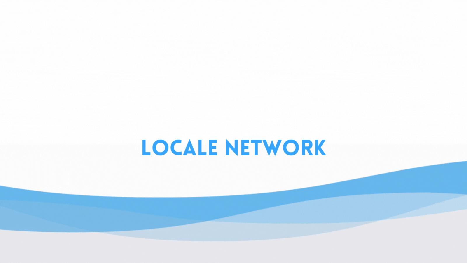 Locale Network Animation
